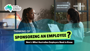 AIVS employer sponsored visa